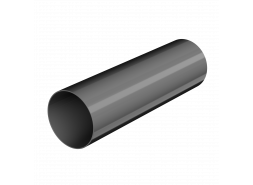 ТН ОПТИМА 120/80 мм, водосточная труба пластиковая (3 м), серый, шт.